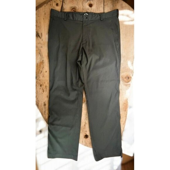 Nike Golf Mens Dri-Fit Black Golf Pants 36x32 - Picture 1 of 6